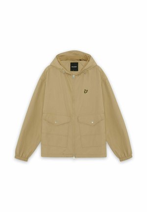 Lyle & Scott, LYLE & SCOTT MID JACKETS HOODED UTILITY JACKET - Lichte jas - w sand storm