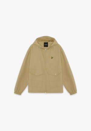 Lyle & Scott, LYLE & SCOTT MID JACKETS HOODED UTILITY JACKET - Lichte jas - w sand storm