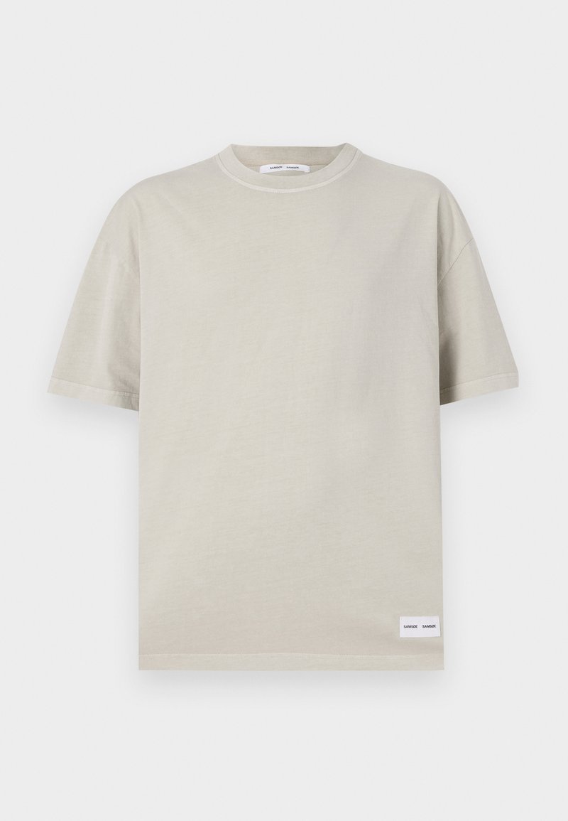Samsøe Samsøe T-shirt basic lichtgrijs
