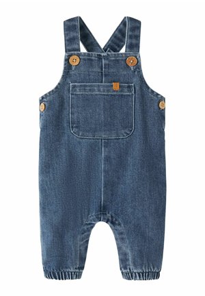 Lil' Atelier, OVERALLS DENIM - Salopette - dark blue denim
