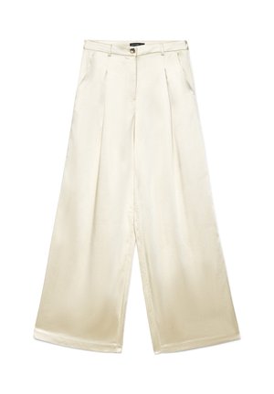 PALAZZO SIMIL - Pantalon classique - avorio