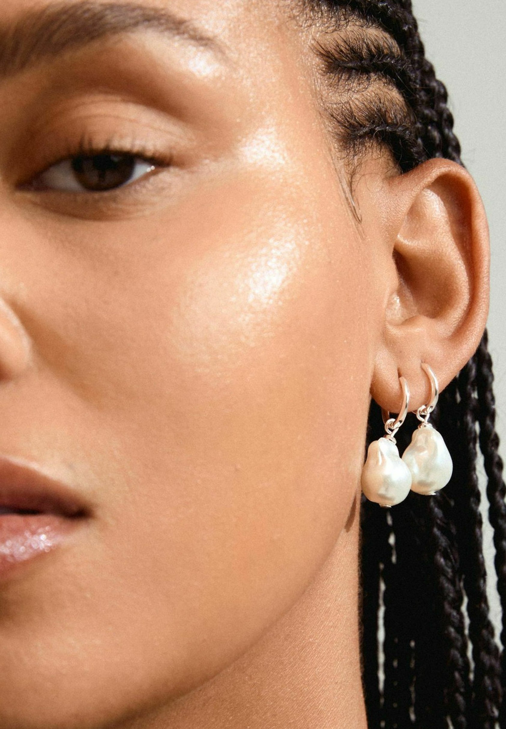 Pilgrim SKY Earrings silver plated/silver-coloured