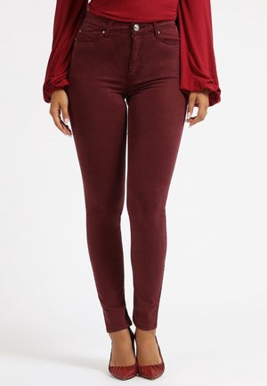 Trousers - bordeaux
