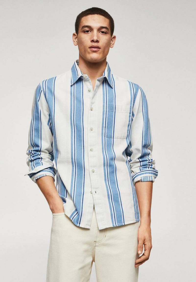 Mango Raya Mango RAYA - Camicia - indigoblå/blu - Zalando.it