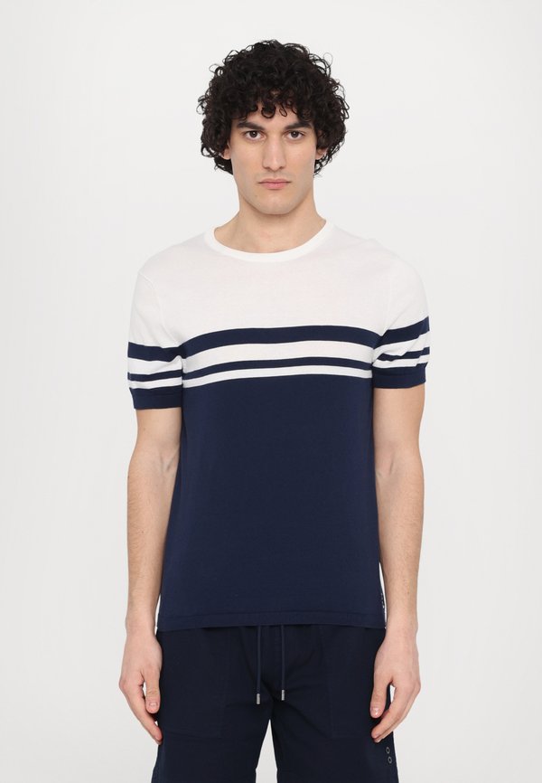 BICOLOR - Print T-shirt - deep ocean