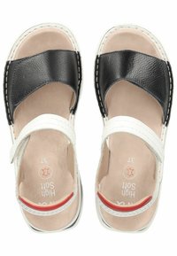 ara Sandali con zeppa - blau weiss rot