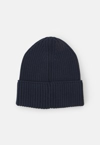 Tommy Jeans FLAG BEANIE UNISEX - Gorro - navy