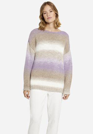 BOATNECK WITH - Jumper - mauve