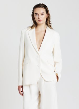 Calliope MONOPETTO APERTA DIETRO - Blazer - gesso