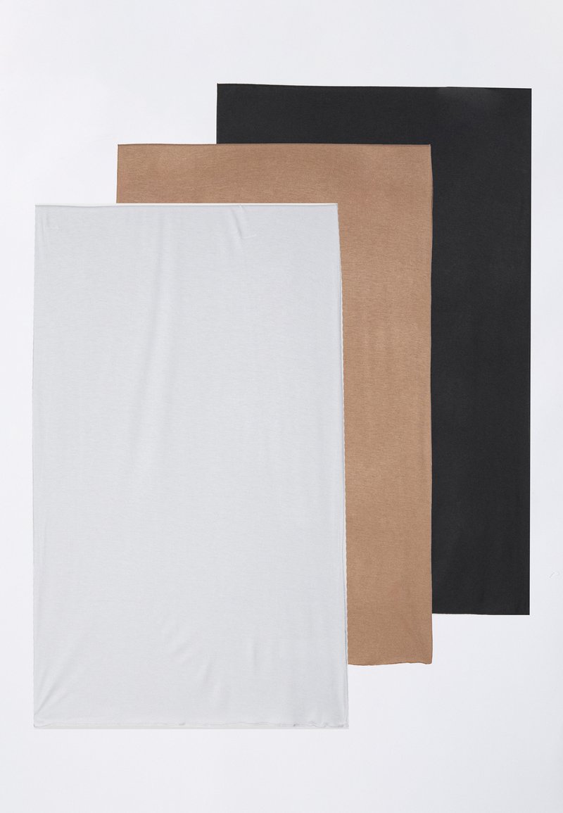 Anna Field 3 PACK - Schal - black/brown/grey