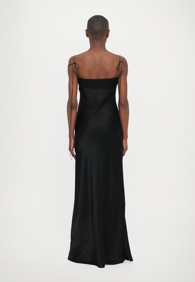 Anna October TULIP MAXI DRESS - Galajurk - black