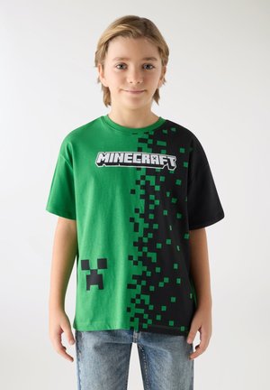 Terranova, MC STAMPA - T-shirt con stampa - verde
