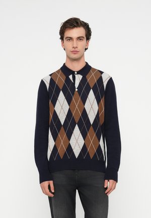 ARGYLE RUGBY - Strickpullover - desert sky
