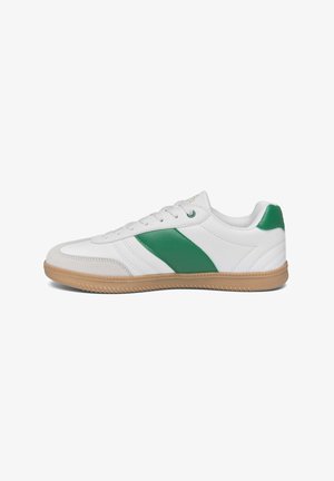 Kappa, Baskets basses - blanc vert