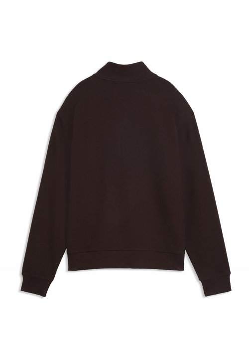 PUMA ESS ELEVATED STANDARD HALF-ZIP - Sweatshirt - chocolate fondue — foto 5