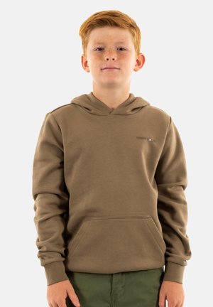 Felpa con cappuccio - marron