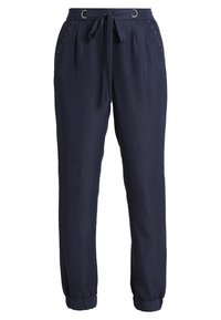 Cream Tygbyxor - dark blue