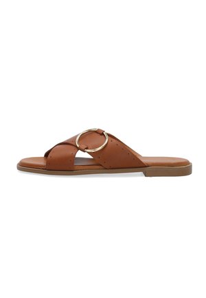 VENEZIA, SLIPPERS - Mules - brown