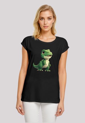 Print T-shirt - schwarz