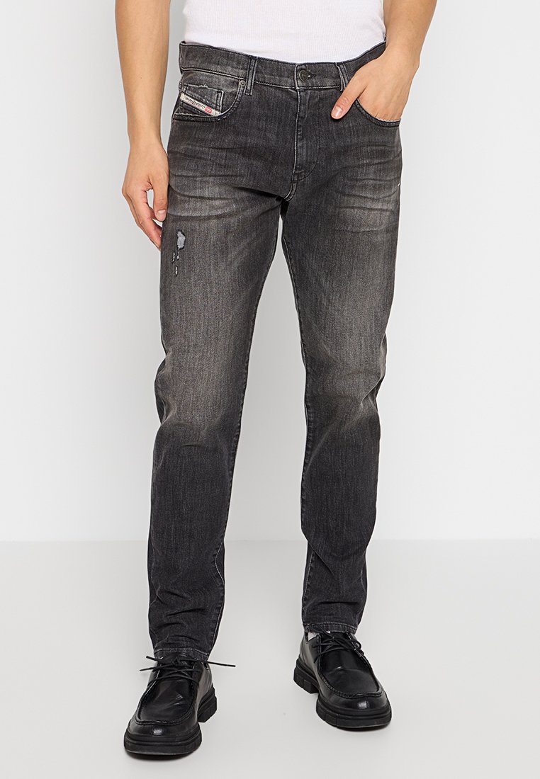 Diesel Straight leg jeans zwart Diesel Straight leg jeans zwart