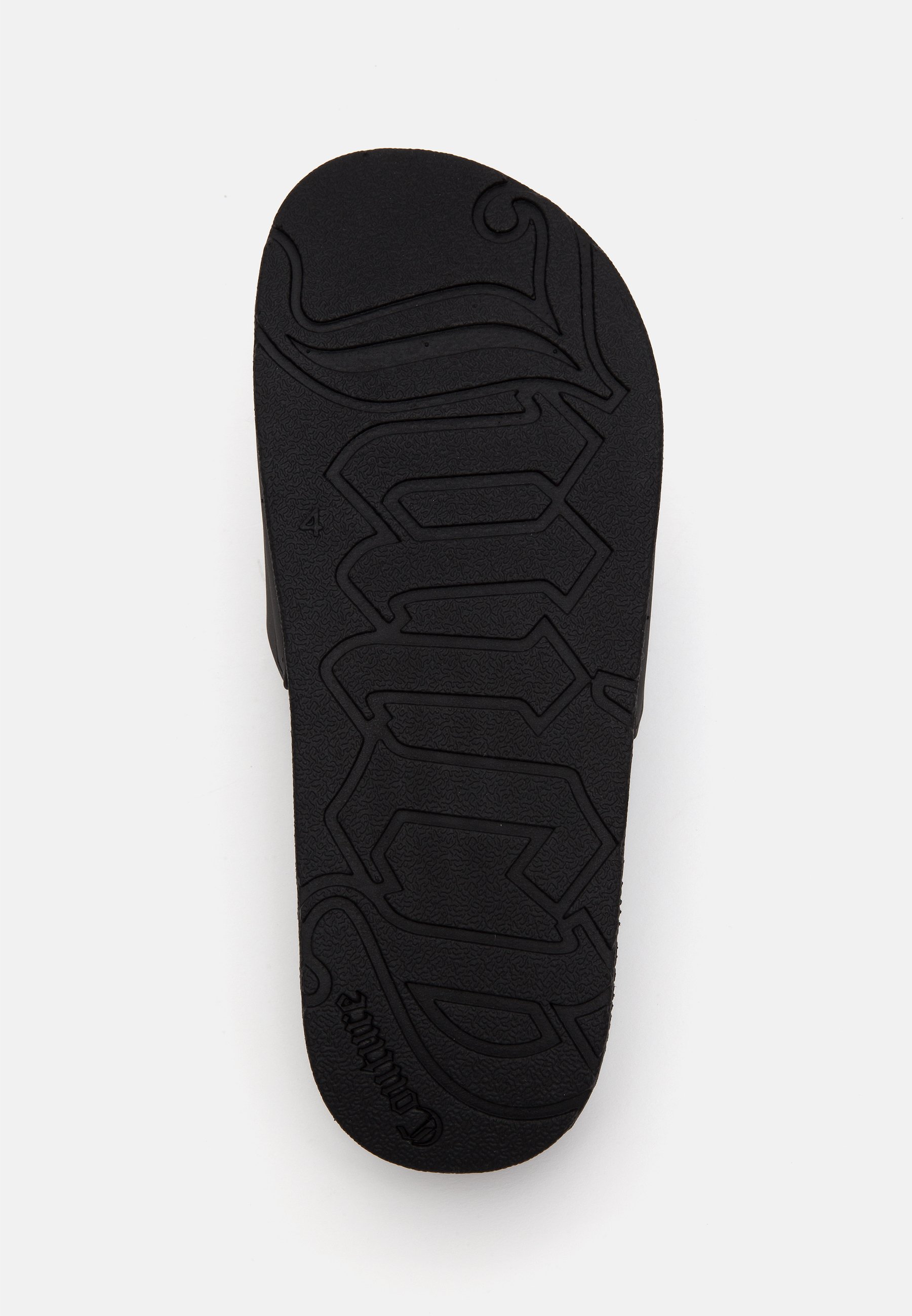 【JUICY COUTURE】Breanna Embossed Slider ロゴ サンダル 2色 Juicy Couture Breanna Embossed Slider Black