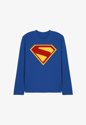 Cotton Soul, SUPERMAN (2025) LOGO - Langarmshirt - royal blue