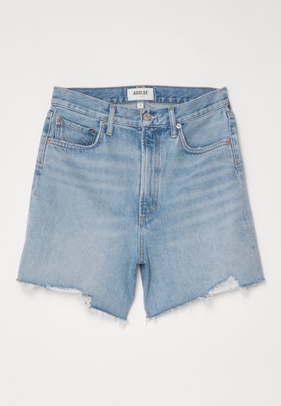 Agolde STELLA - Denim shorts - dark blue