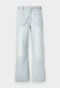 PALMER CUFFED - Avar lõikega teksad - blue