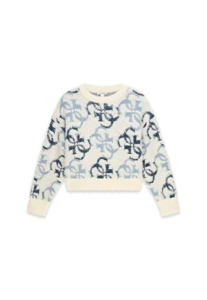 Guess, PULLOVER AUS KUNSTPELZ - Pullover - weiß
