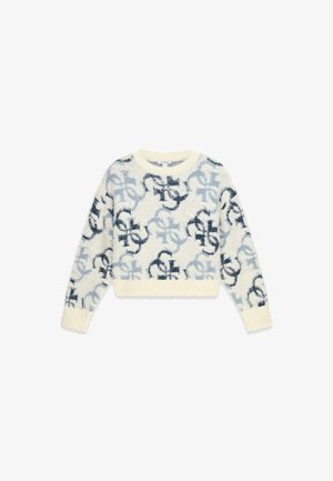Guess, PULLOVER AUS KUNSTPELZ - Pullover - weiß