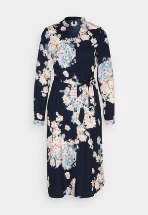 Vero Moda, VMTALLY MAXI SHIRT DRESS - Shirt dress - night sky