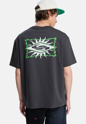 EV STARFISH STAMP SS - T-shirt con stampa - tarmac