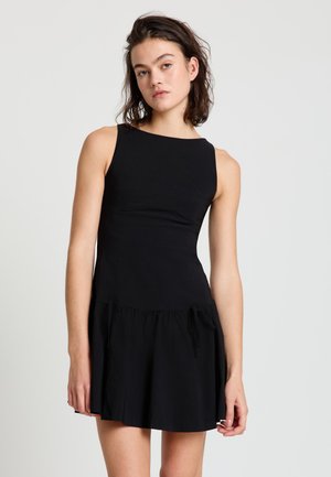 TINTA UNITA - Jerseykleid - ultrablack