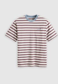 VINTAGE - Camiseta básica - break stripe porridge heather jersey