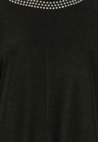 Yours Clothing STUD NECKLINE EMBELLISHED - Pullover - black
