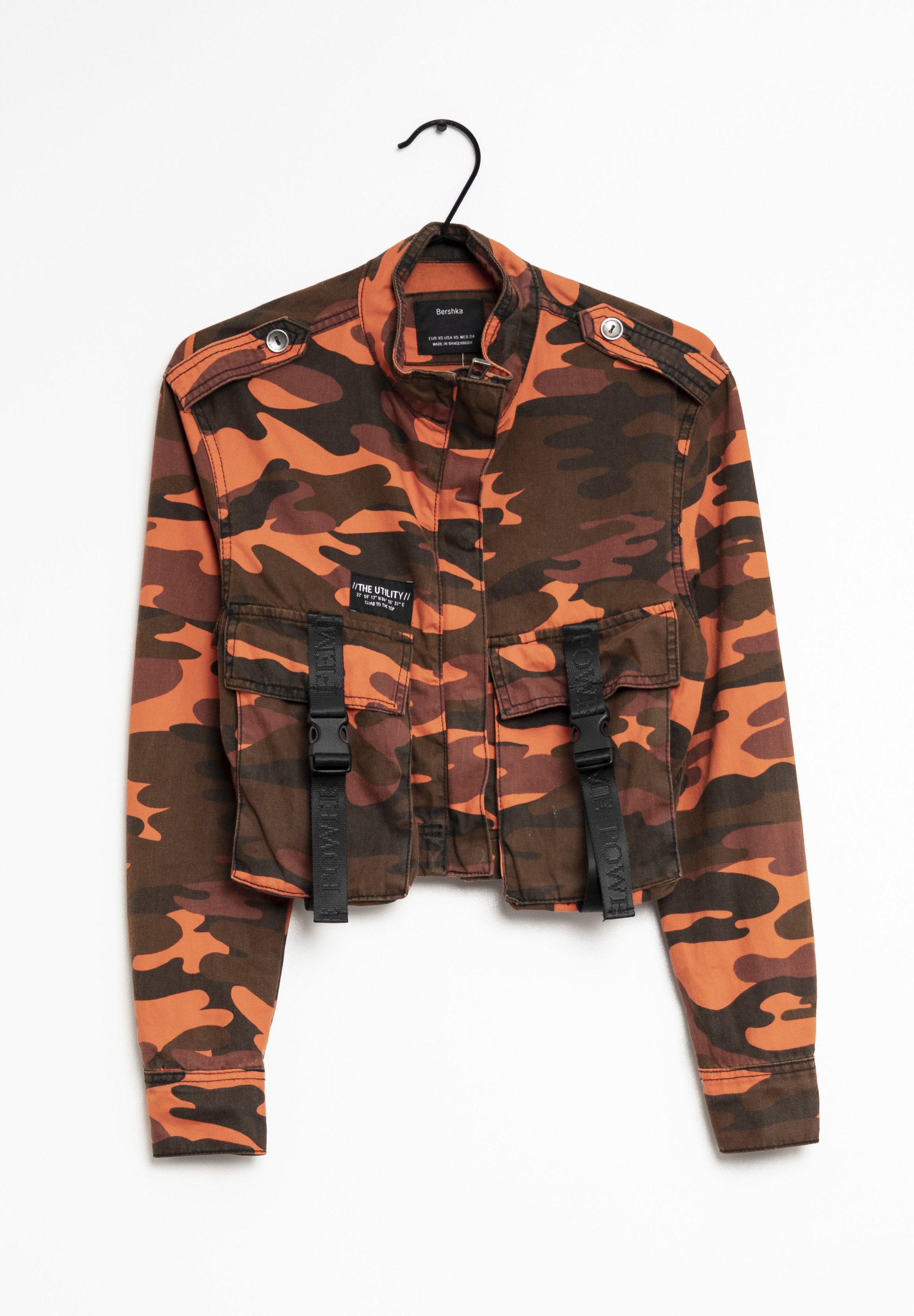 Bershka Summer jacket orange (Pre-owned)