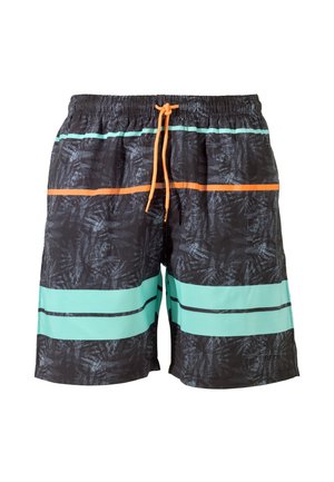 BEACTIVE NIGHT JUNGLE  - Badeshorts - schwarz