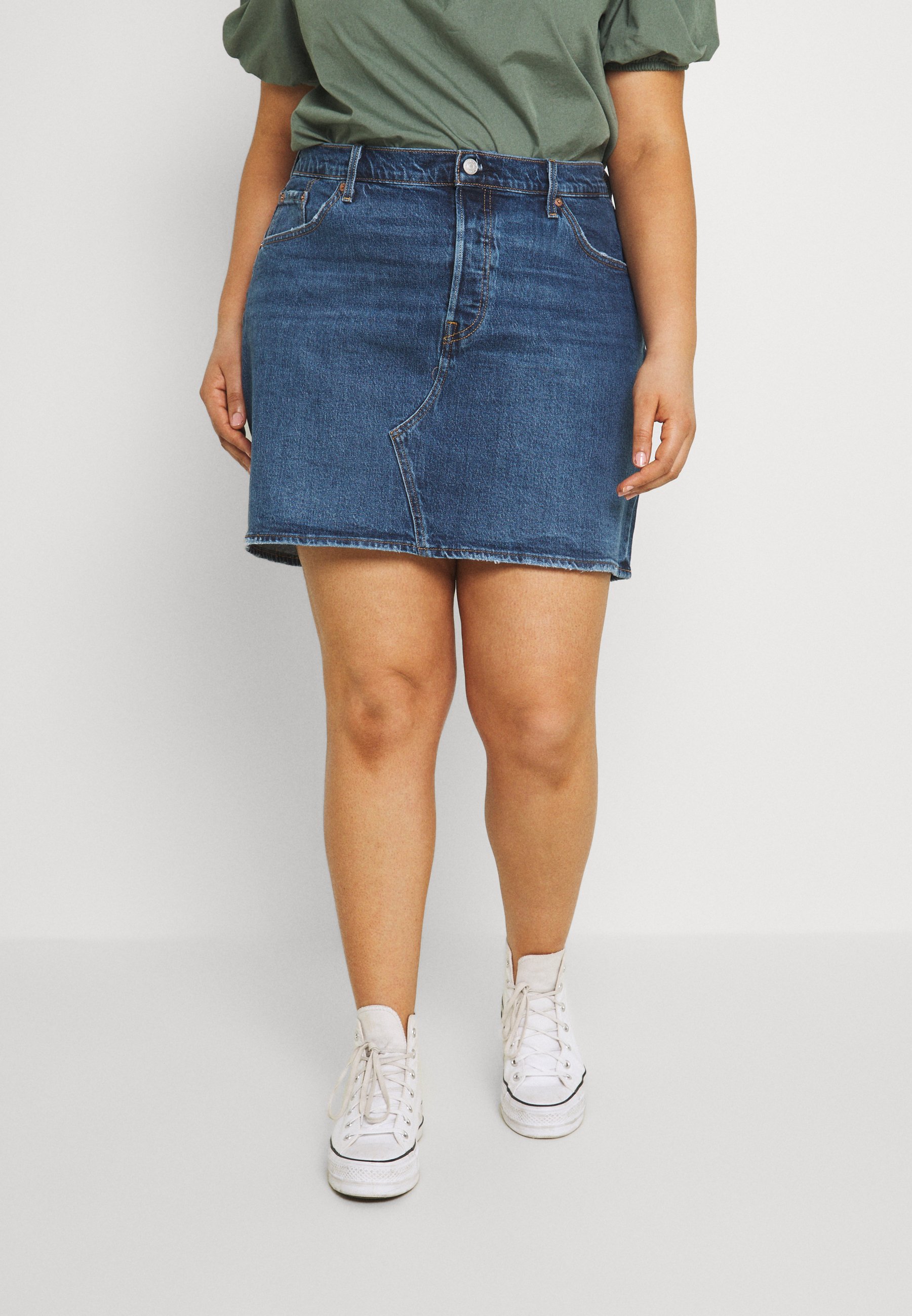 next navy blue pencil skirt