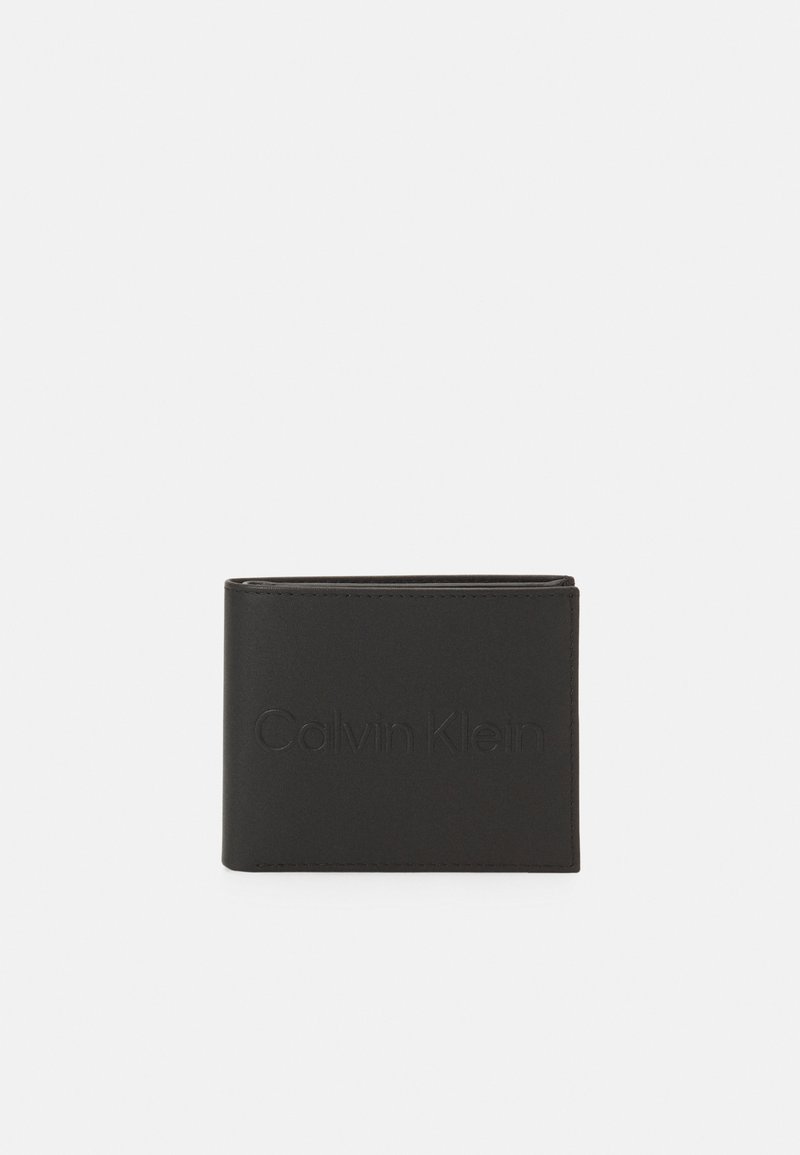 Calvin Klein BIFOLD COIN UNISEX - Portafoglio - black