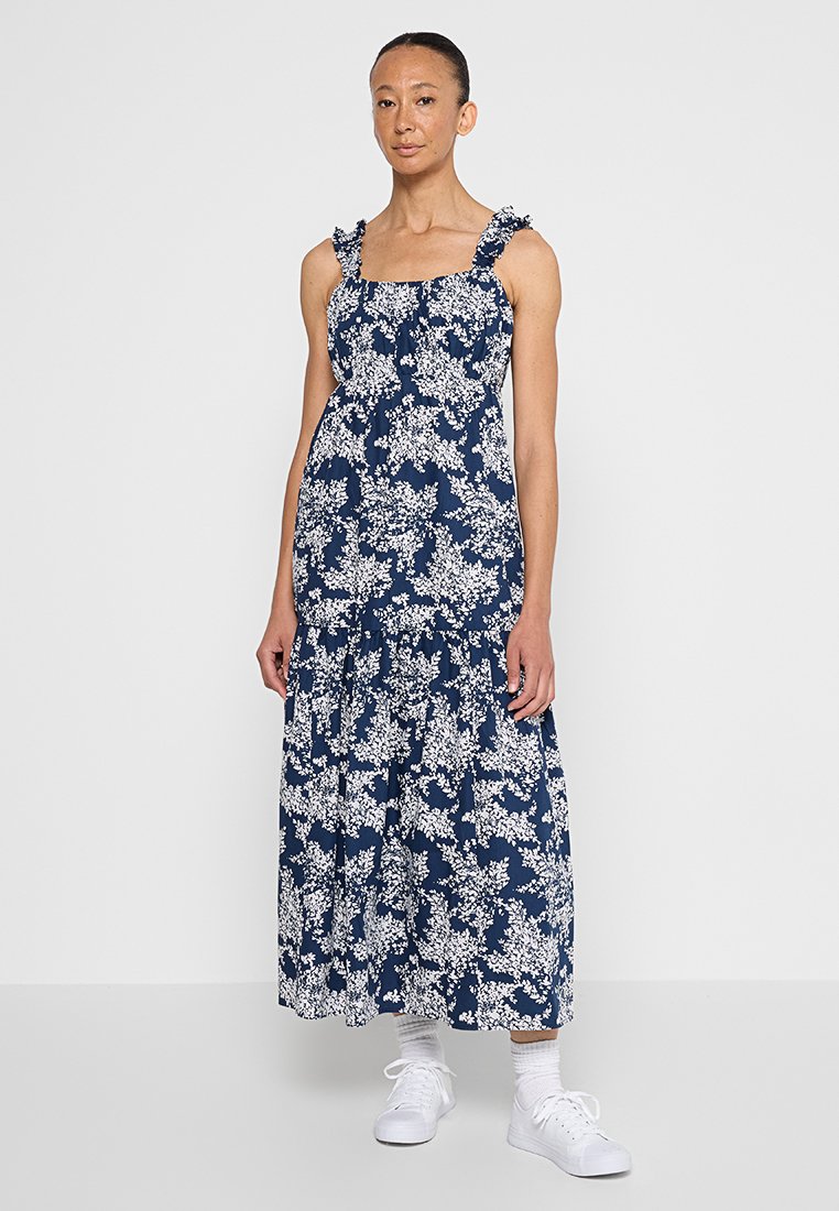 Abercrombie & Fitch Maxi-jurk donkerblauw