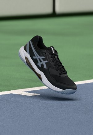 GEL DEDICATE 8 - Tenisové boty na všechny povrchy - black/grey blue