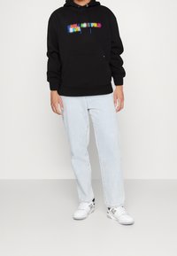 Karl Lagerfeld Jeans Felpa con cappuccio - black
