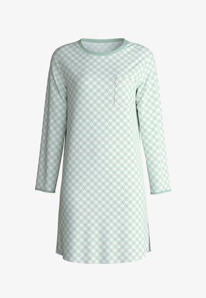 Calida, SWEET DREAMS LANGARM-NACHTHEMD, LÄNGE 95 CM - Nachtjapon - light aqua
