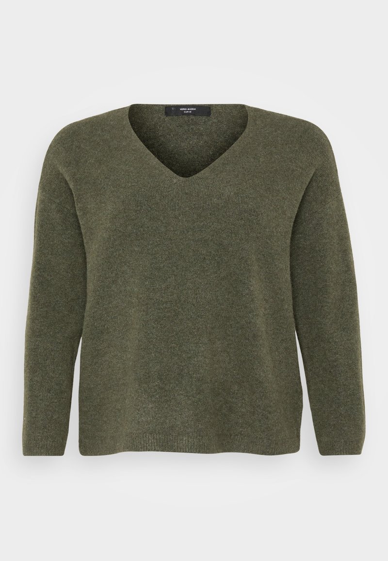 Vero Moda Curve Trui olijfgroen