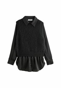 Next Striktrøje - black