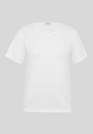 Anna Field by Zalando, PEARL DETAIL - Βασικό μπλουζάκι - white