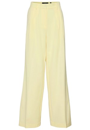 Vero Moda MARLENE - Trousers - gelb