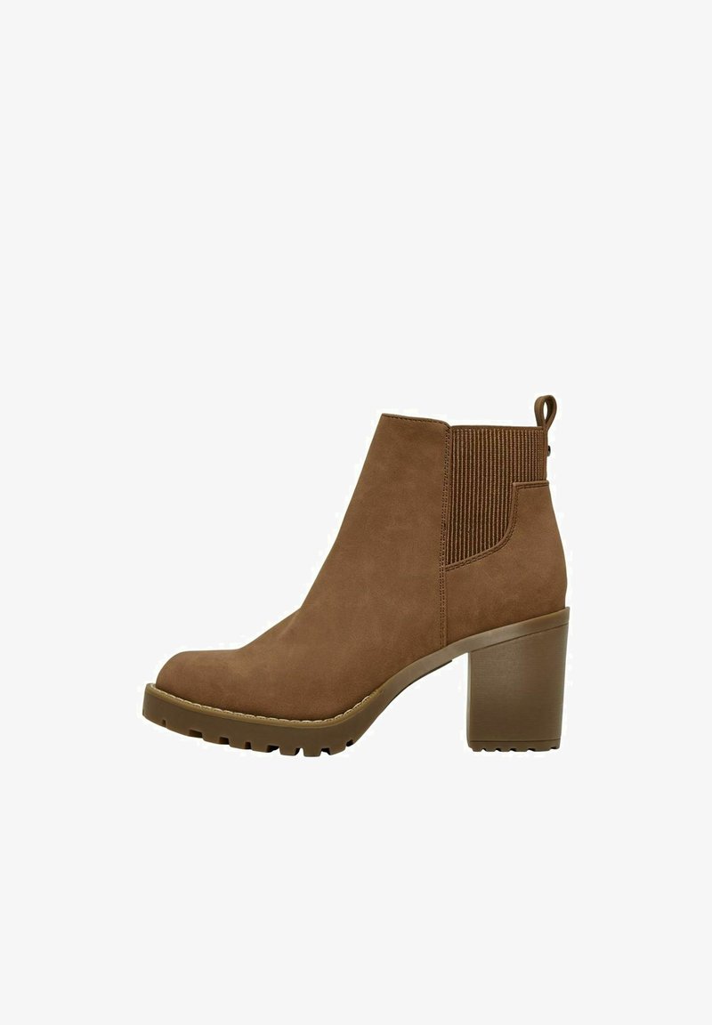 ONLY SHOES Bottines - cognac