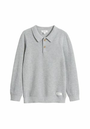 MED KRAGE - Långärmad tröja - Grey mélange