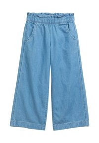 TOM TAILOR - WIDE LEG - Flared Jeans - blue denim Thumbnail Image 1